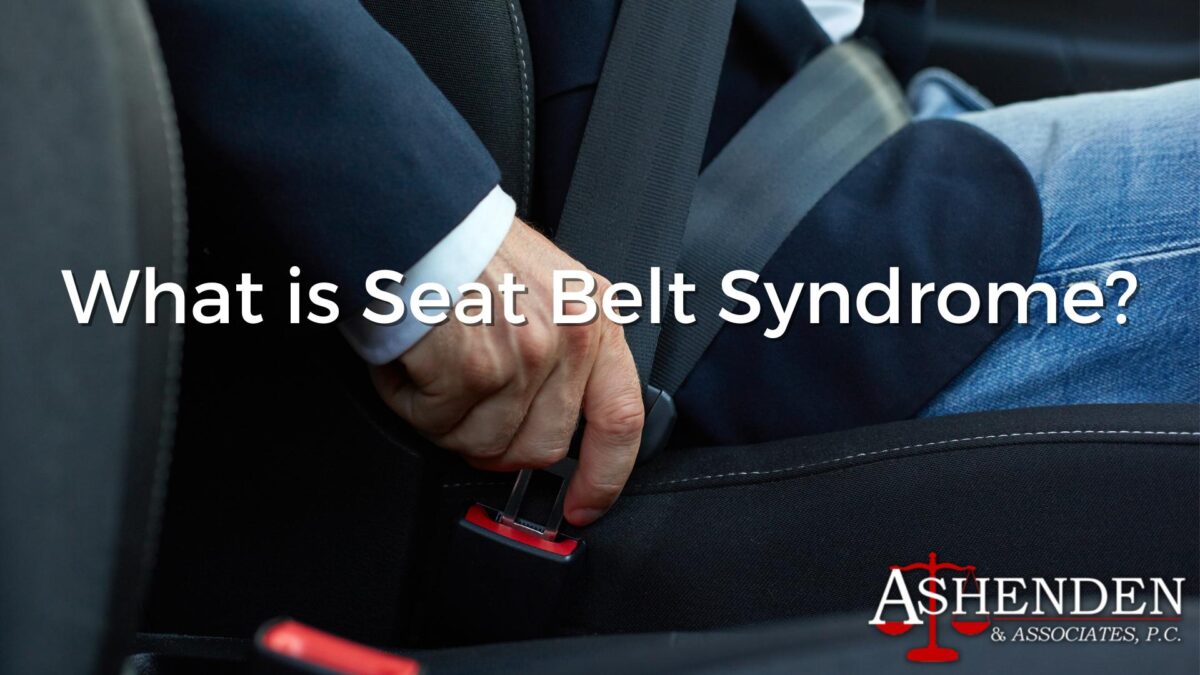 seat belt syndrome