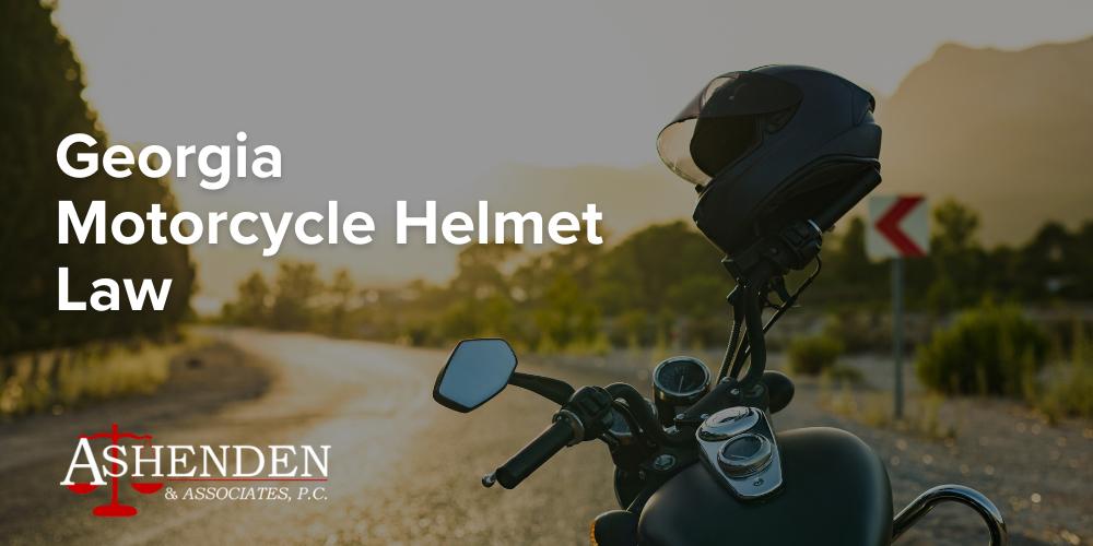georgia motorcycle helmet law