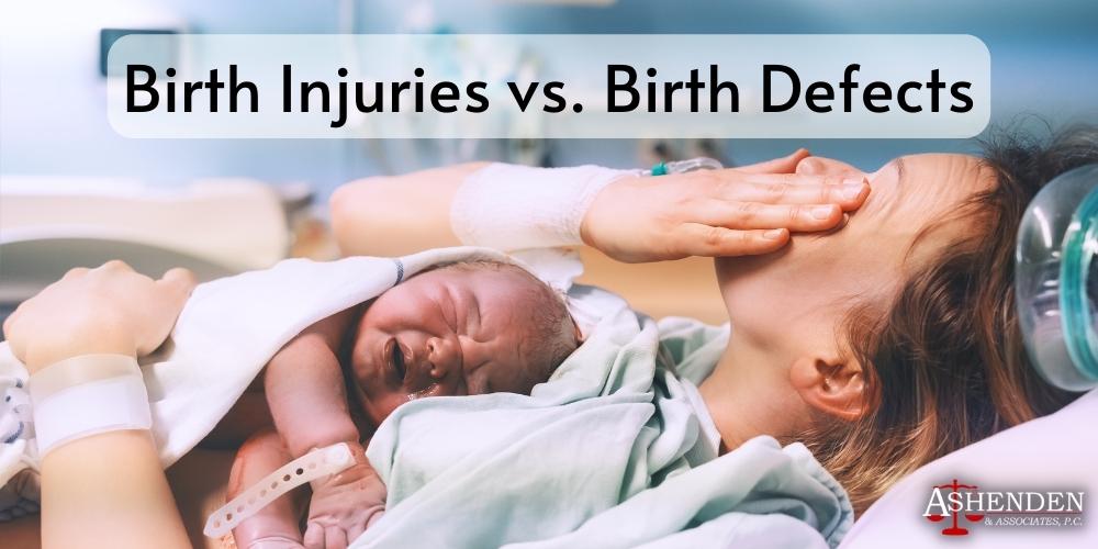 birth injuries vs birth defects